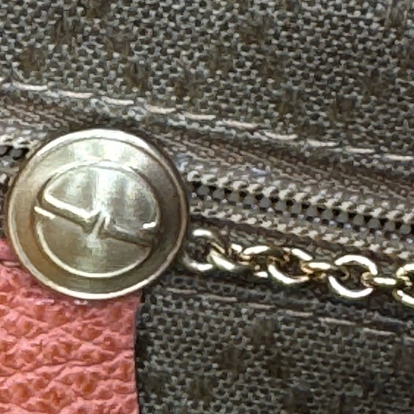 Gucci-Authentic-Vintage - Bamboo Backpack Purse Suede Leather Orange - Picture 11 of 16